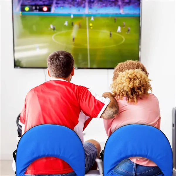 Portable Folding Stadium Seat Cushion with Back Support