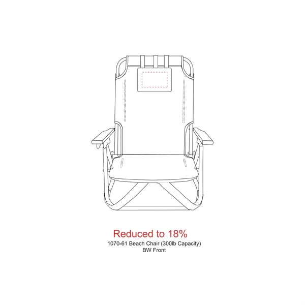 Beach Chair (300lb Capacity)
