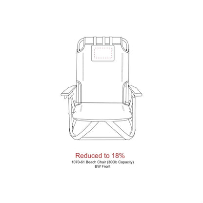Beach Chair (300lb Capacity)