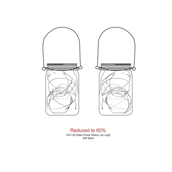 Solar Power Mason Jar Light