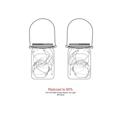 Solar Power Mason Jar Light