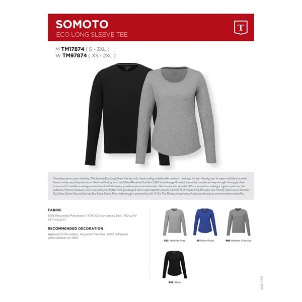 SOMOTO Eco Long Sleeve Tee - Men's