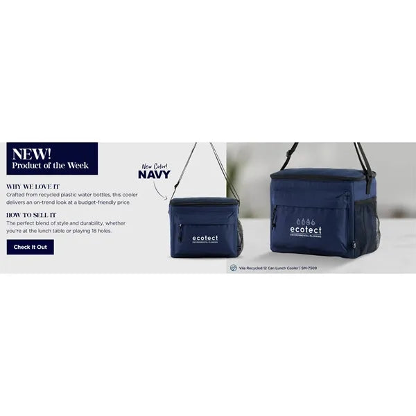 Vila Recycled 12 Can Lunch Cooler