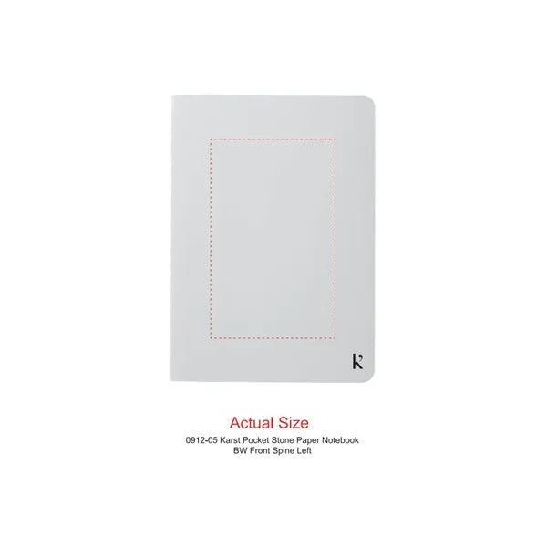 Karst Pocket Stone Paper Notebook