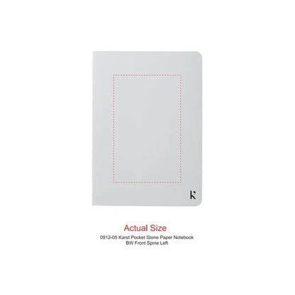 Karst Pocket Stone Paper Notebook