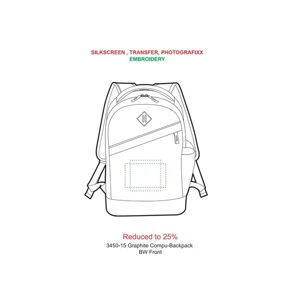 Graphite Slim 15" Computer Backpack