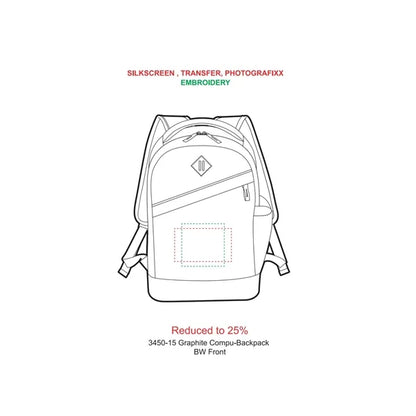 Graphite Slim 15" Computer Backpack