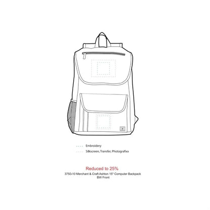 Merchant & Craft Ashton 15" Computer Backpack