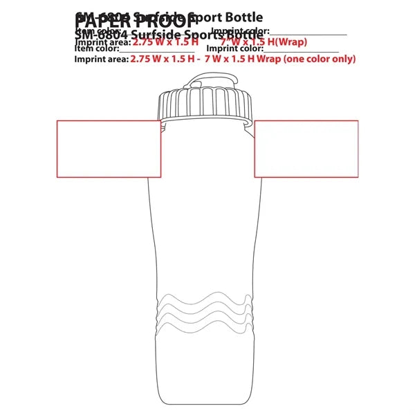 Surfside 26oz Sports Bottle