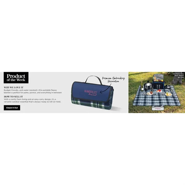 Park Fleece Blanket
