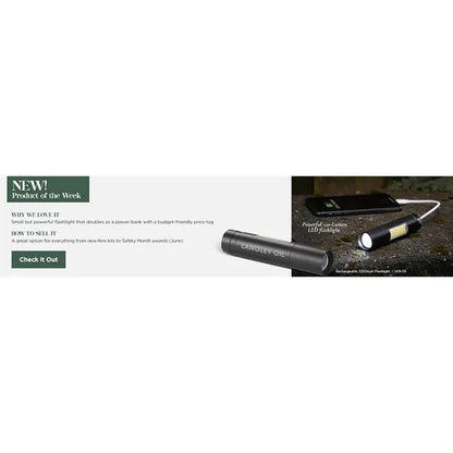 Rechargeable 2200mah Flashlight
