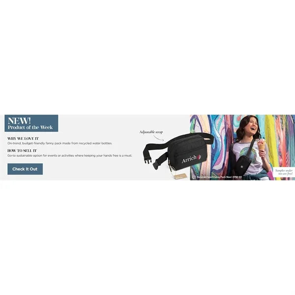 Recycled Sport Fanny Pack