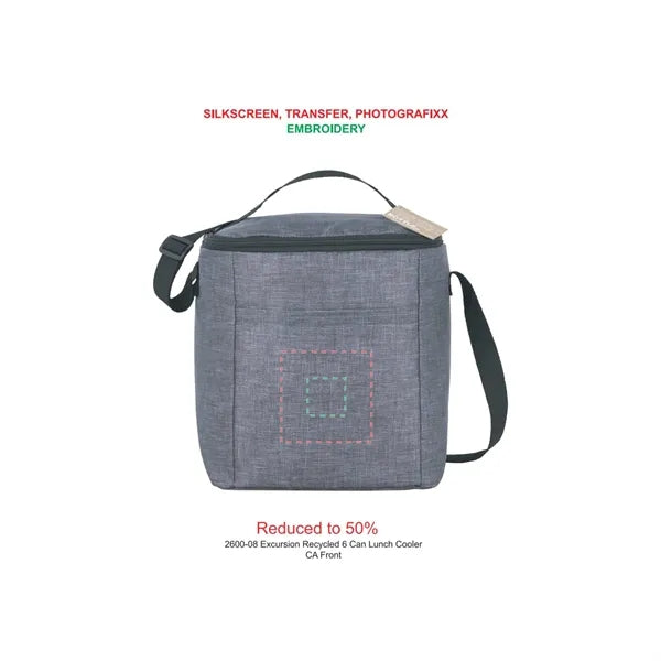 Excursion Recycled 6 Can Lunch Cooler