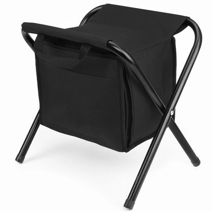 Portable Insulated Folding Cooler Stool, Holds 225lbs