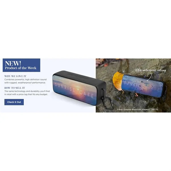 Yukon Outdoor Bluetooth Speaker