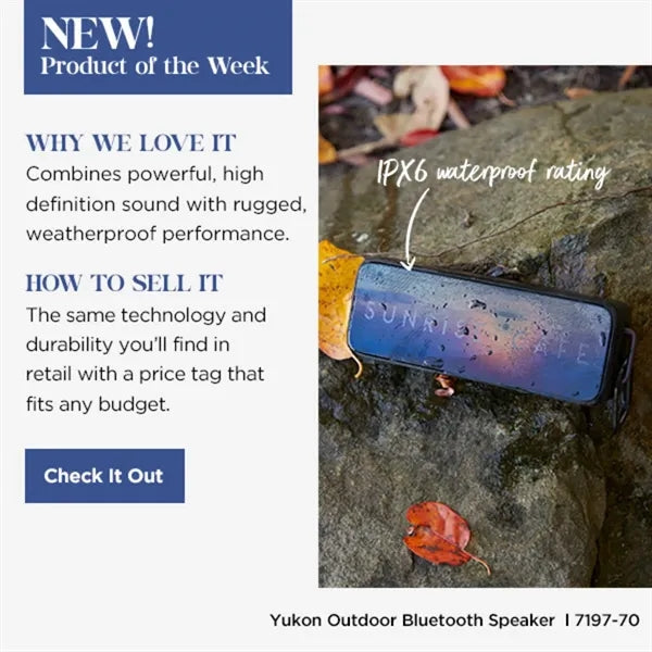 Yukon Outdoor Bluetooth Speaker
