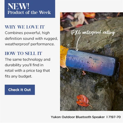 Yukon Outdoor Bluetooth Speaker