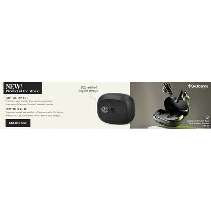 Skullcandy Smokin' Buds True Wireless Earbuds