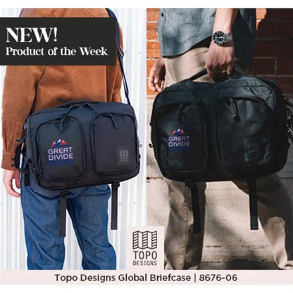 Topo Recycled Global Briefcase