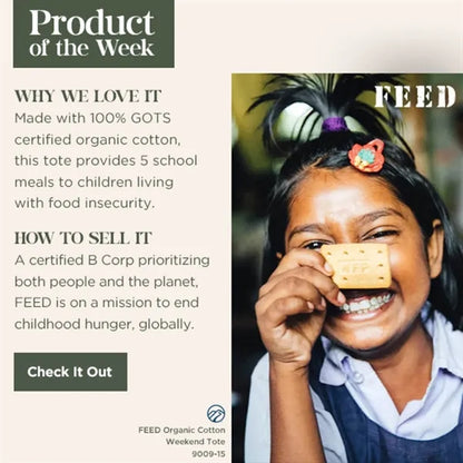 FEED Organic Cotton Weekend Tote