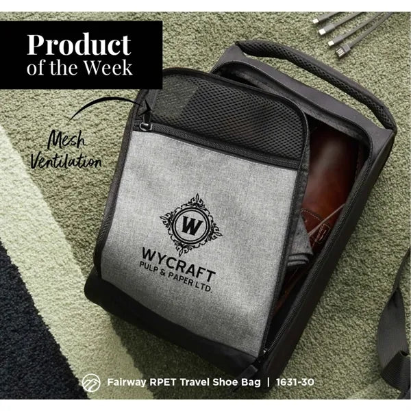 Fairway RPET Travel Shoe Bag