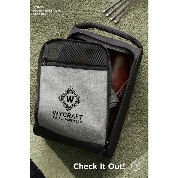 Fairway RPET Travel Shoe Bag