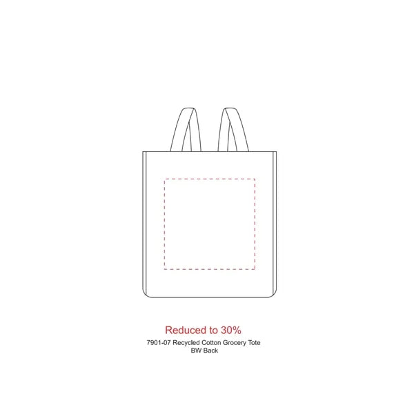 Recycled Cotton Grocery Tote