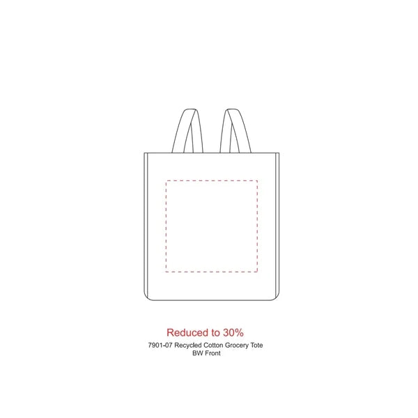 Recycled Cotton Grocery Tote
