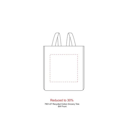 Recycled Cotton Grocery Tote