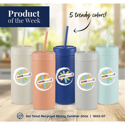 Sol Tonal Straw Tumbler 20oz