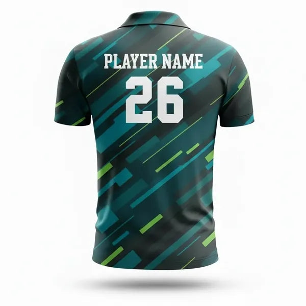 Sublimation Short Sleeve Polo shirt-Spandex Interlock Unisex