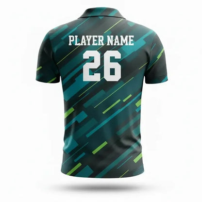 Sublimation Short Sleeve Polo shirt-Spandex Interlock Unisex