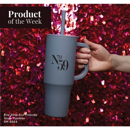 Erie 30oz Eco-Friendly Straw Mug