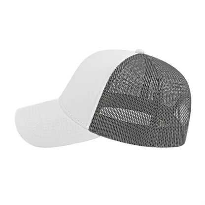 Cap America Two-Tone Trucker Mesh Back Cap