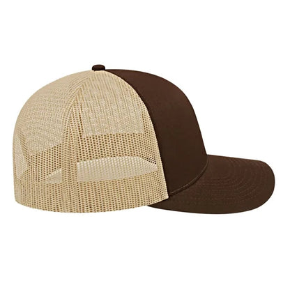 Cap America Poly/Cotton Trucker Mesh Back Cap