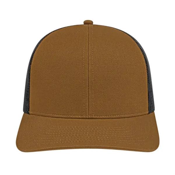 Cap America Poly/Cotton Trucker Mesh Back Cap