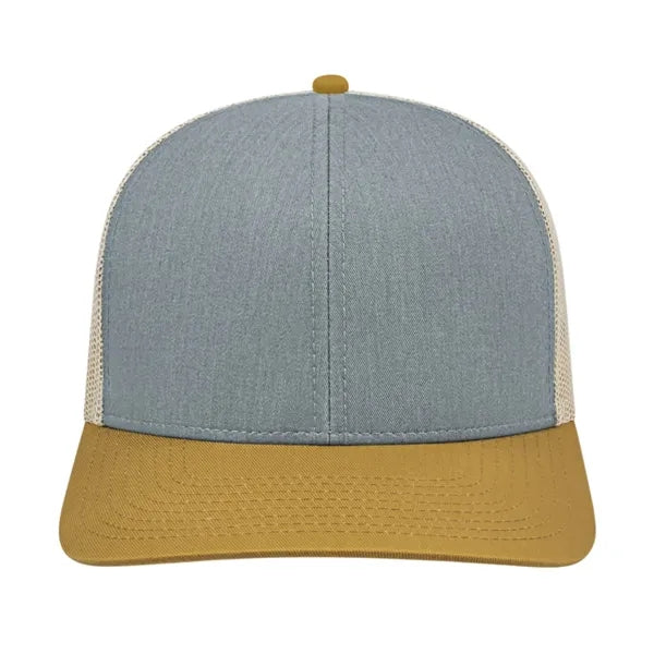 Cap America Poly/Cotton Trucker Mesh Back Cap