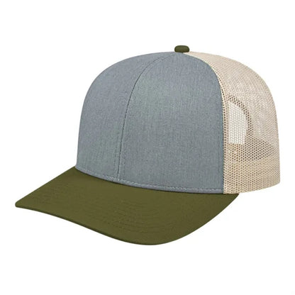 Cap America Poly/Cotton Trucker Mesh Back Cap