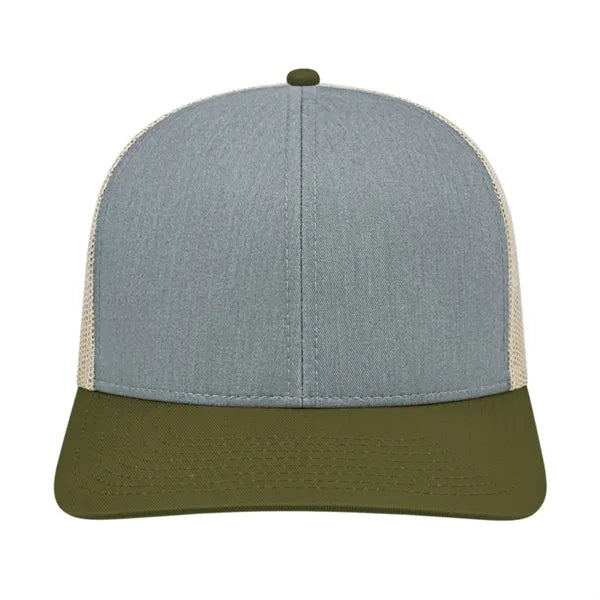 Cap America Poly/Cotton Trucker Mesh Back Cap