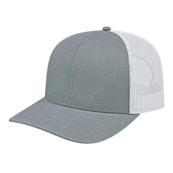 Cap America Poly/Cotton Trucker Mesh Back Cap