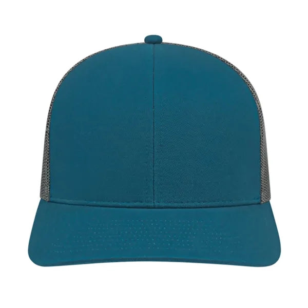 Cap America Poly/Cotton Trucker Mesh Back Cap
