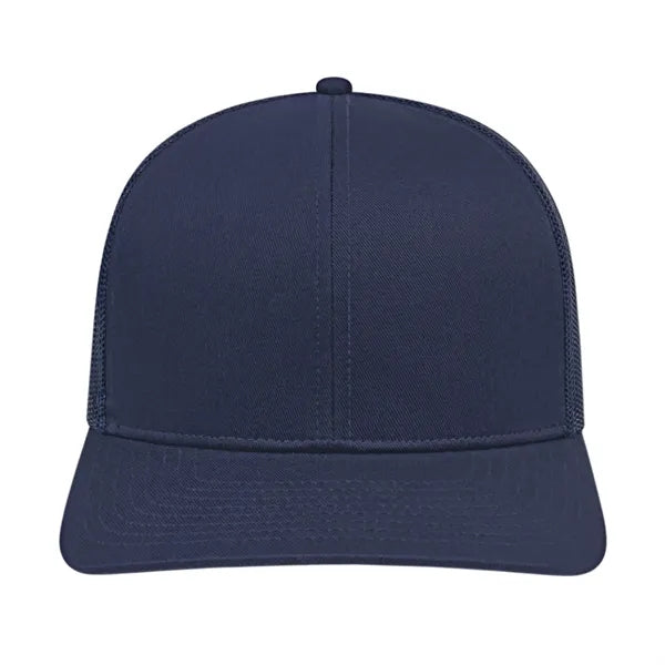 Cap America Poly/Cotton Trucker Mesh Back Cap