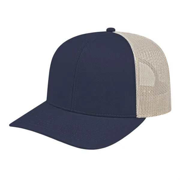 Cap America Poly/Cotton Trucker Mesh Back Cap