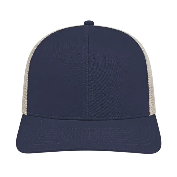 Cap America Poly/Cotton Trucker Mesh Back Cap