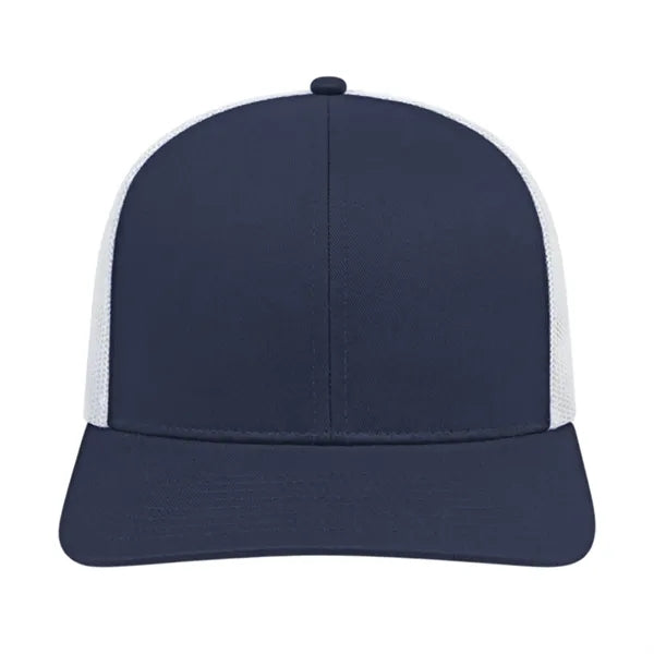 Cap America Poly/Cotton Trucker Mesh Back Cap