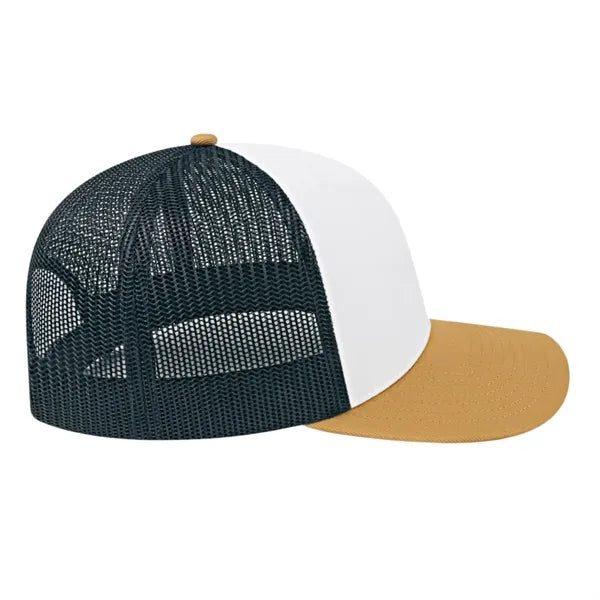 Cap America Poly/Cotton Trucker Mesh Back Cap
