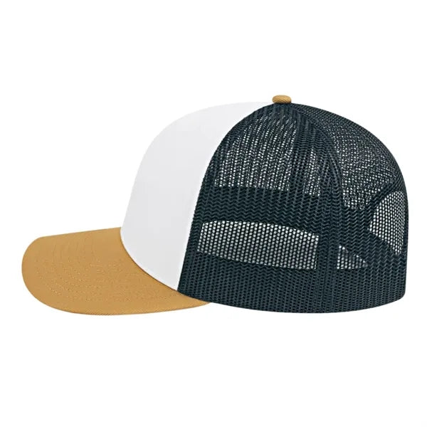 Cap America Poly/Cotton Trucker Mesh Back Cap