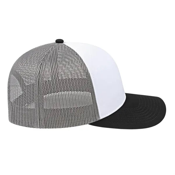 Cap America Poly/Cotton Trucker Mesh Back Cap