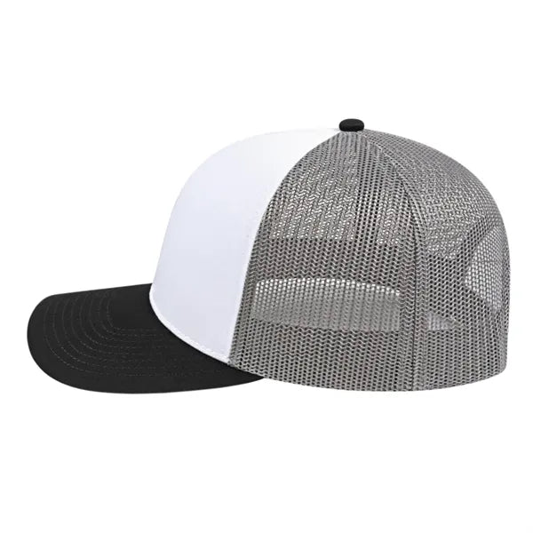 Cap America Poly/Cotton Trucker Mesh Back Cap