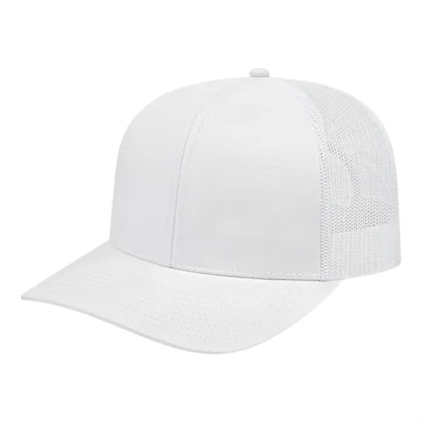 Cap America Poly/Cotton Trucker Mesh Back Cap